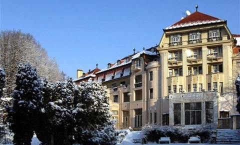 Отель Термия Палас ***** - Пиештяны - экстерьер - зима