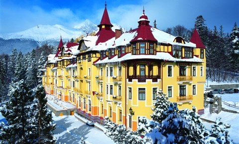 Grandhotel Praha **** - Tatranská Lomnica - exteriér - zima