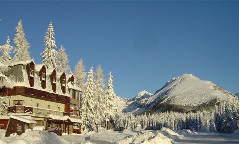 Penzión Pleso - Štrbské Pleso - zewnetrzne - zima