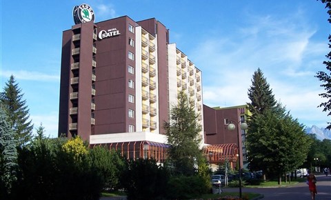 Hotel Satel *** - Poprad - zewnetrzne -lato