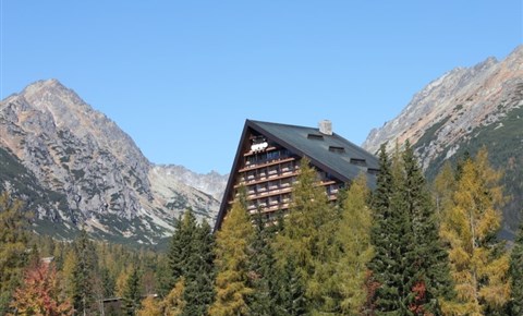 Hotel Patria****- Štrbské Pleso - extreriér -leto