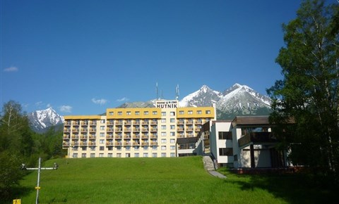 Hotel HUTNÍK ***- Tatranské Matliare - zewnetrzne - lato